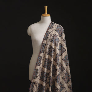 Kutch Ajrakh Print Hand Block Natural Dyed Cotton Fabric 29