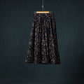 Bagru Hand Block Print 24 Kali Cotton Long Skirt 155