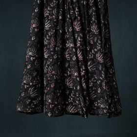 Bagru Hand Block Print 24 Kali Cotton Long Skirt 155