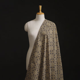 Kutch Ajrakh Print Hand Block Natural Dyed Cotton Fabric 27