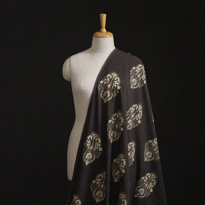 Kutch Ajrakh Print Hand Block Natural Dyed Cotton Fabric 23