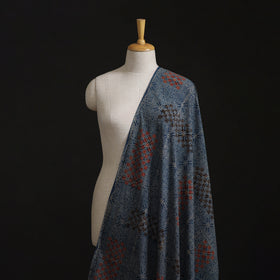 Kutch Ajrakh Print Hand Block Natural Dyed Cotton Fabric 18