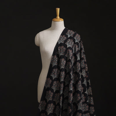 Kutch Ajrakh Print Hand Block Natural Dyed Cotton Fabric 13