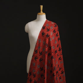 Kutch Ajrakh Print Hand Block Natural Dyed Cotton Fabric 09