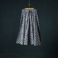 Bagru Hand Block Print 24 Kali Cotton Long Skirt 161
