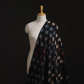 Kutch Ajrakh Print Hand Block Natural Dyed Cotton Fabric 04