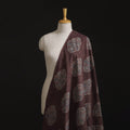 Kutch Ajrakh Print Hand Block Natural Dyed Cotton Fabric 03