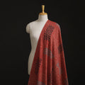 Kutch Ajrakh Print Hand Block Natural Dyed Cotton Fabric 01