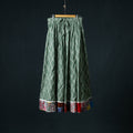 Pochampally Ikat 24 Kali Cotton Long Skirt with Patchwork Border 170