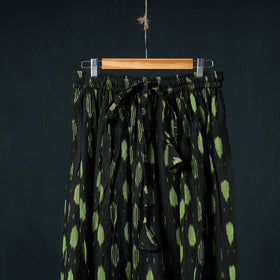 Pochampally Ikat 24 Kali Cotton Long Skirt with Patchwork Border 168