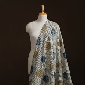 Kutch Hand Block Ajrakh Print Natural Dyed Cotton Hakoba Fabric 17