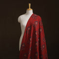 Kutch Hand Block Ajrakh Print Natural Dyed Cotton Hakoba Fabric 23