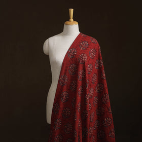 Kutch Hand Block Ajrakh Print Natural Dyed Cotton Hakoba Fabric 30
