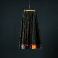 Pochampally Ikat 24 Kali Cotton Long Skirt with Patchwork Border 176