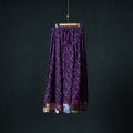 Pochampally Ikat 24 Kali Cotton Long Skirt with Patchwork Border 180