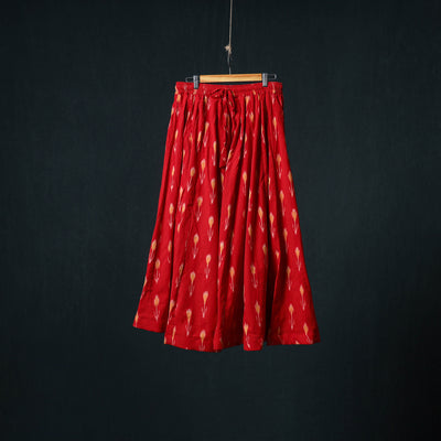Pochampally Ikat 24 Kali Cotton Long Skirt 187