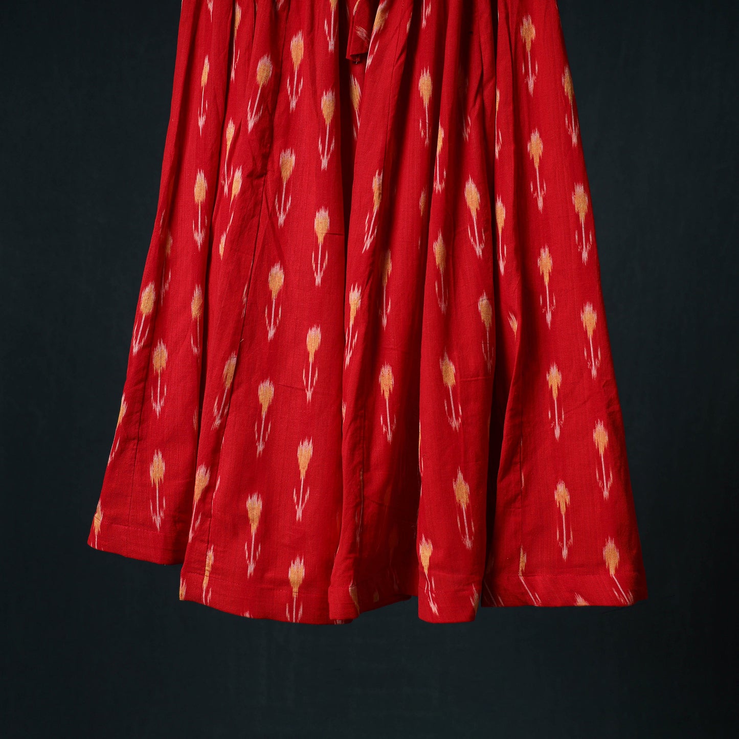 Pochampally Ikat 24 Kali Cotton Long Skirt 187