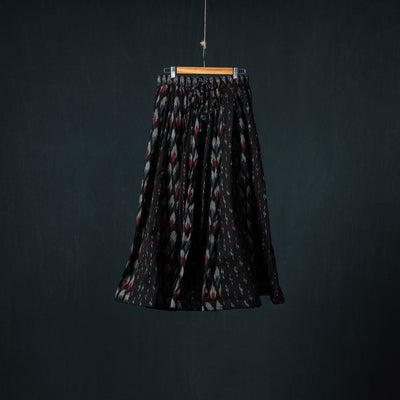 Pochampally Ikat 24 Kali Cotton Long Skirt 188