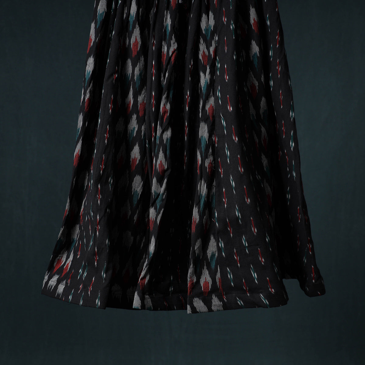 Pochampally Ikat 24 Kali Cotton Long Skirt 188