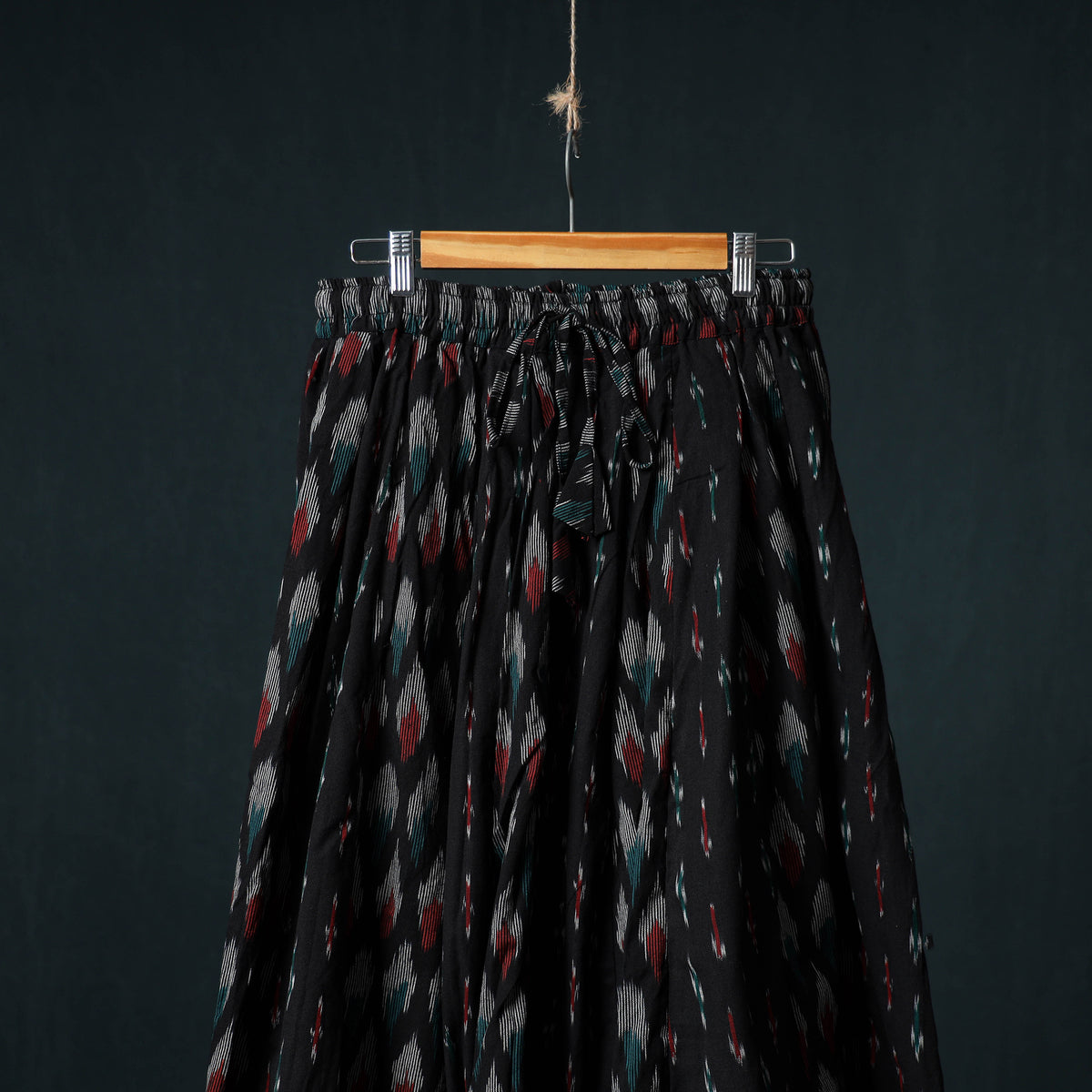 Pochampally Ikat 24 Kali Cotton Long Skirt 188