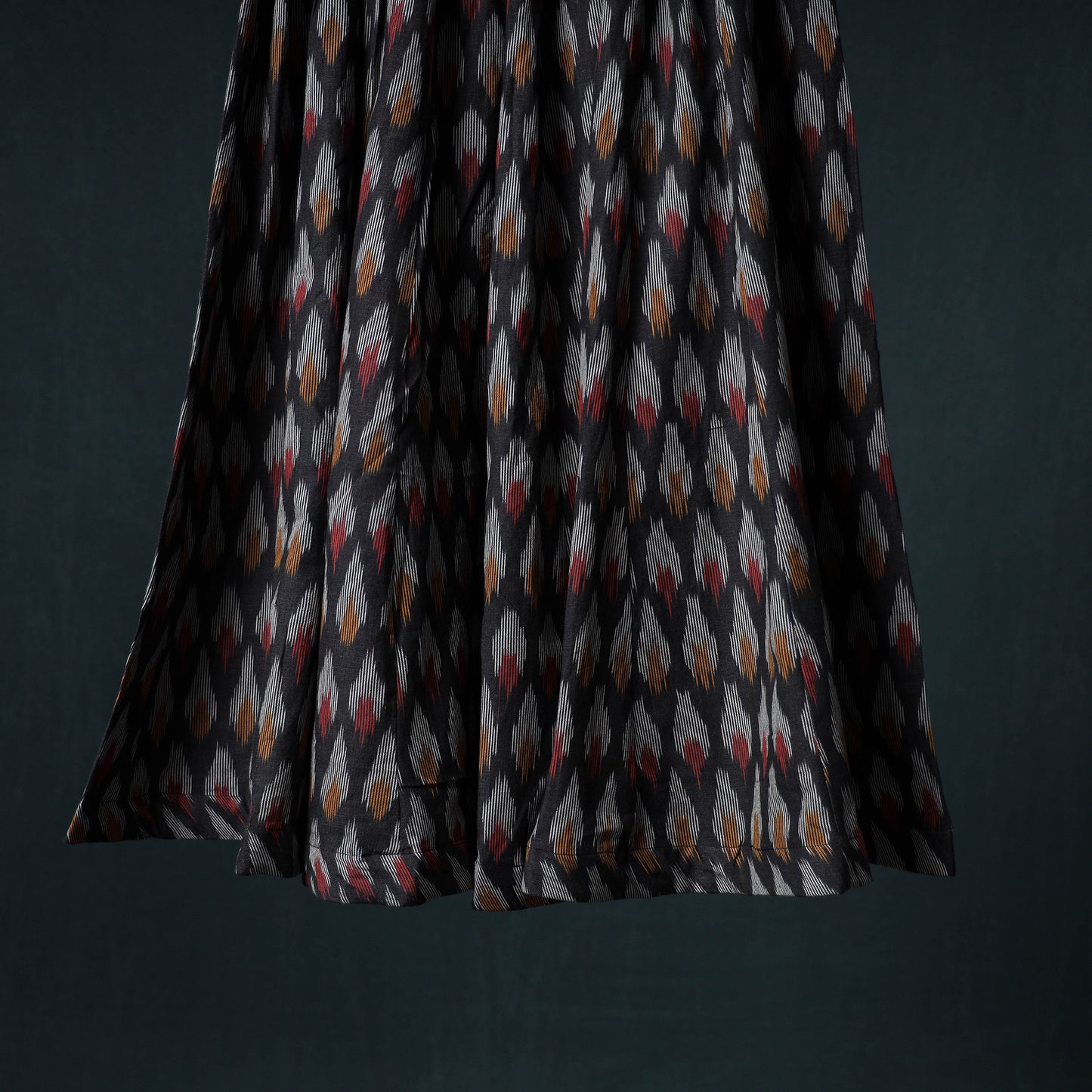 Pochampally Ikat 24 Kali Cotton Long Skirt 189