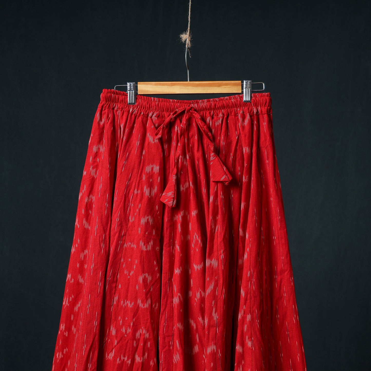 Pochampally Ikat 24 Kali Cotton Long Skirt 190