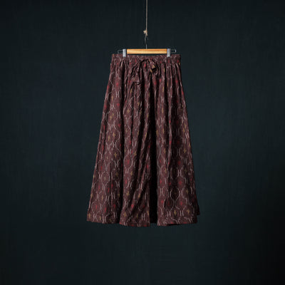Pochampally Ikat 24 Kali Cotton Long Skirt 191