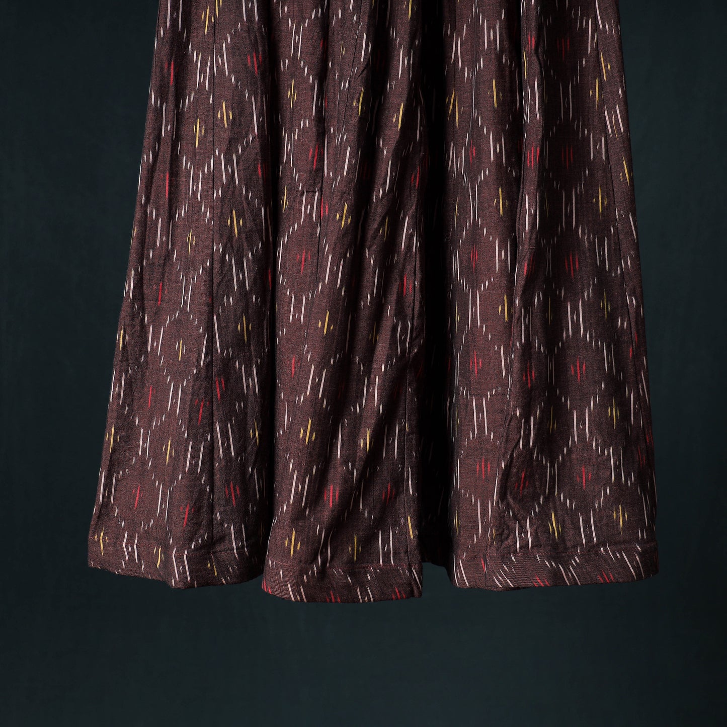 Pochampally Ikat 24 Kali Cotton Long Skirt 191