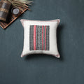 Toda Hand Embroidered Cushion Cover (16 x 16 in) 04