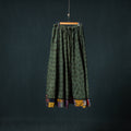 Bagh Hand Block Print 24 Kali Patchwork Cotton Long Skirt with Border 212