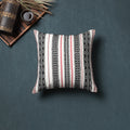 Toda Hand Embroidered Cushion Cover (16 x 16 in) 07