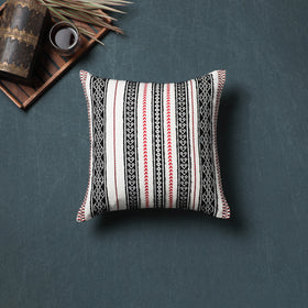 Toda Hand Embroidered Cushion Cover (16 x 16 in) 07
