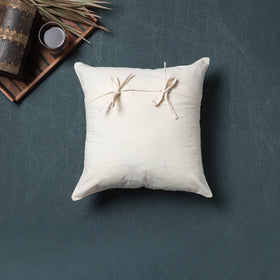Toda Hand Embroidered Cushion Cover (16 x 16 in) 08