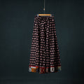 Bagh Hand Block Print 24 Kali Patchwork Cotton Long Skirt with Border 216