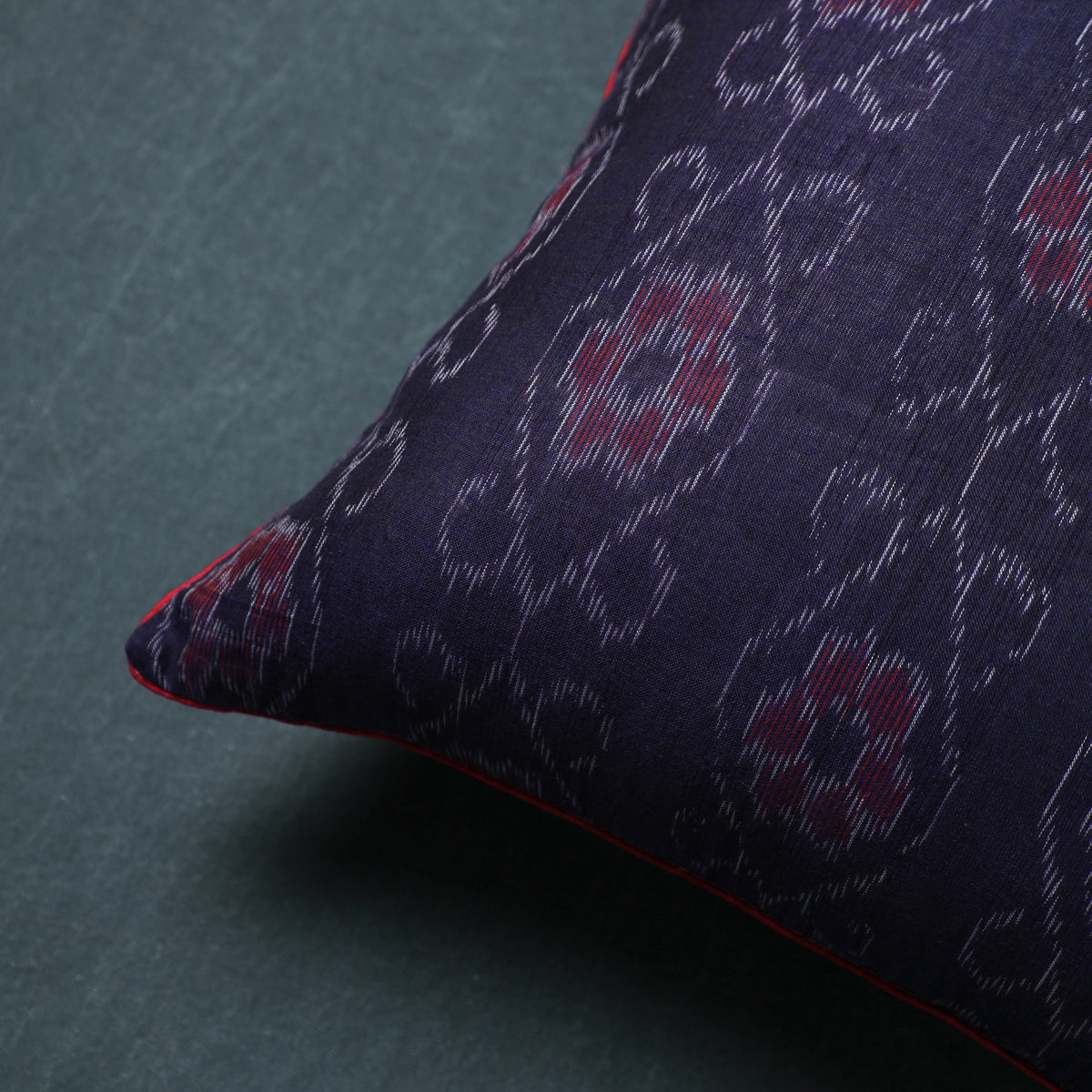 Pochampally Ikat Cushion Cover (16 x 16 in) 43