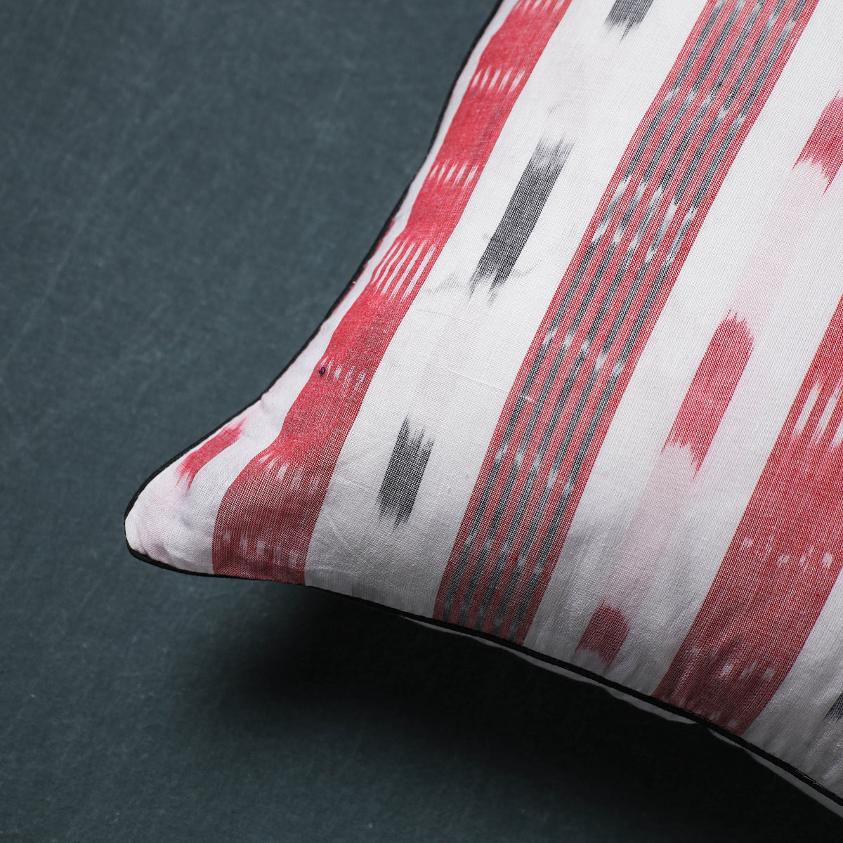 Pochampally Ikat Cushion Cover (16 x 16 in) 44