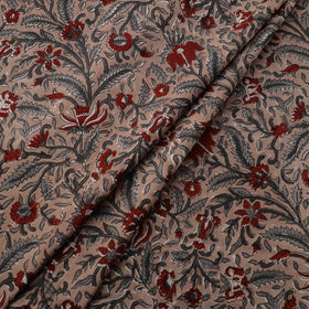 Floral Sanganeri Hand Block Print Pure Cotton Fabric 09