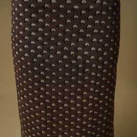 Ajrakh Hand Block Print Maheshwari Silk 2pc Unstitched Dress Material: Kurta with Dupatta 12