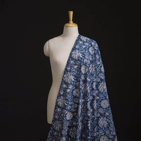 Floral Sanganeri Hand Block Print Pure Cotton Fabric 02