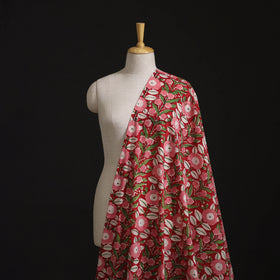 Floral Sanganeri Hand Block Print Pure Cotton Fabric 03
