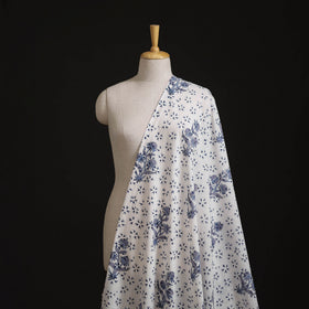 Floral Sanganeri Hand Block Print Pure Cotton Fabric 07