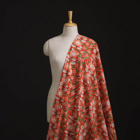 Floral Sanganeri Hand Block Print Pure Cotton Fabric 08