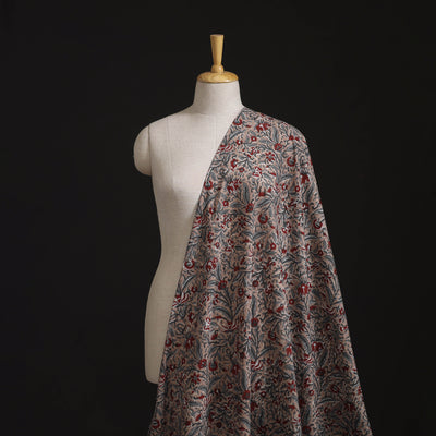 Floral Sanganeri Hand Block Print Pure Cotton Fabric 09