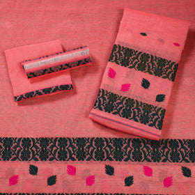  Assam Traditional Handloom Silk Cotton Mekhela Chador with Blouse Piece 12 