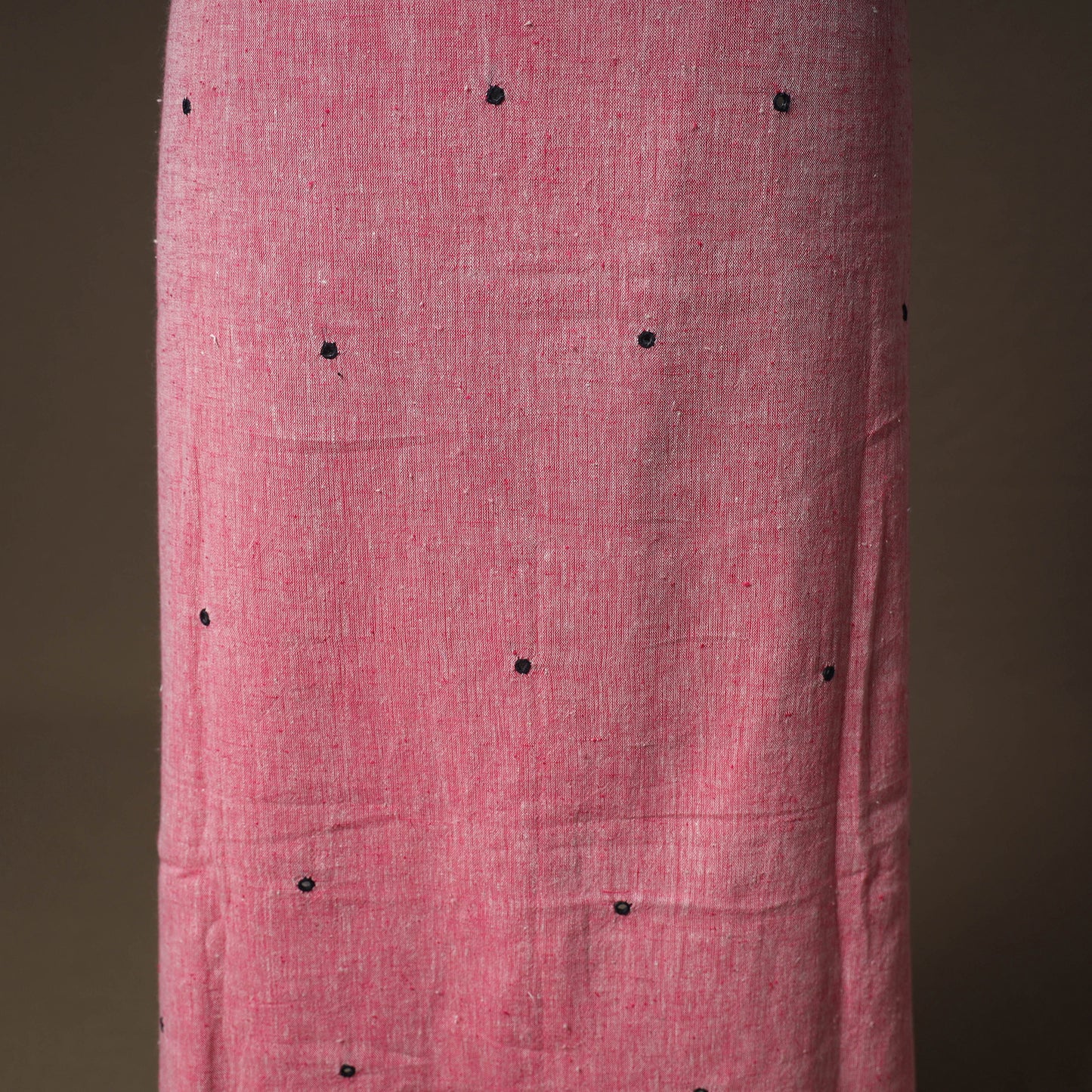 Kutch Bhujodi Handwoven Kala Cotton Unstitched Dress Material: Kurta,Bottom with Dupatta 10