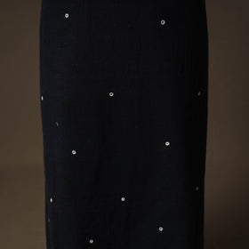 Kutch Bhujodi Handwoven Kala Cotton Unstitched Dress Material: Kurta,Bottom with Dupatta 03