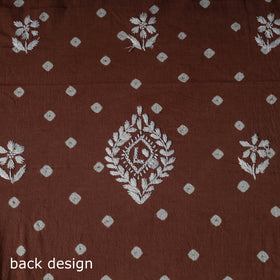 Lucknowi Chikankari Hand Embroidered Cotton Unstitched Kurta Material (2.7M) 10