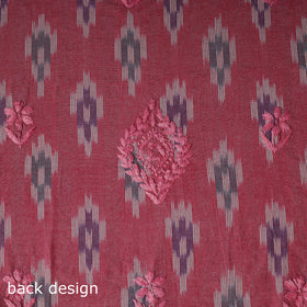 Lucknowi Chikankari Hand Embroidered Cotton Unstitched Kurta Material (2.7M) 14