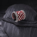 Fabart Ghungroo Mirror Work Handmade Cuff Bracelet (Adjustable) 17