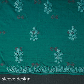Lucknowi Chikankari Hand Embroidered Cotton Unstitched Kurta Material (2.7M) 21